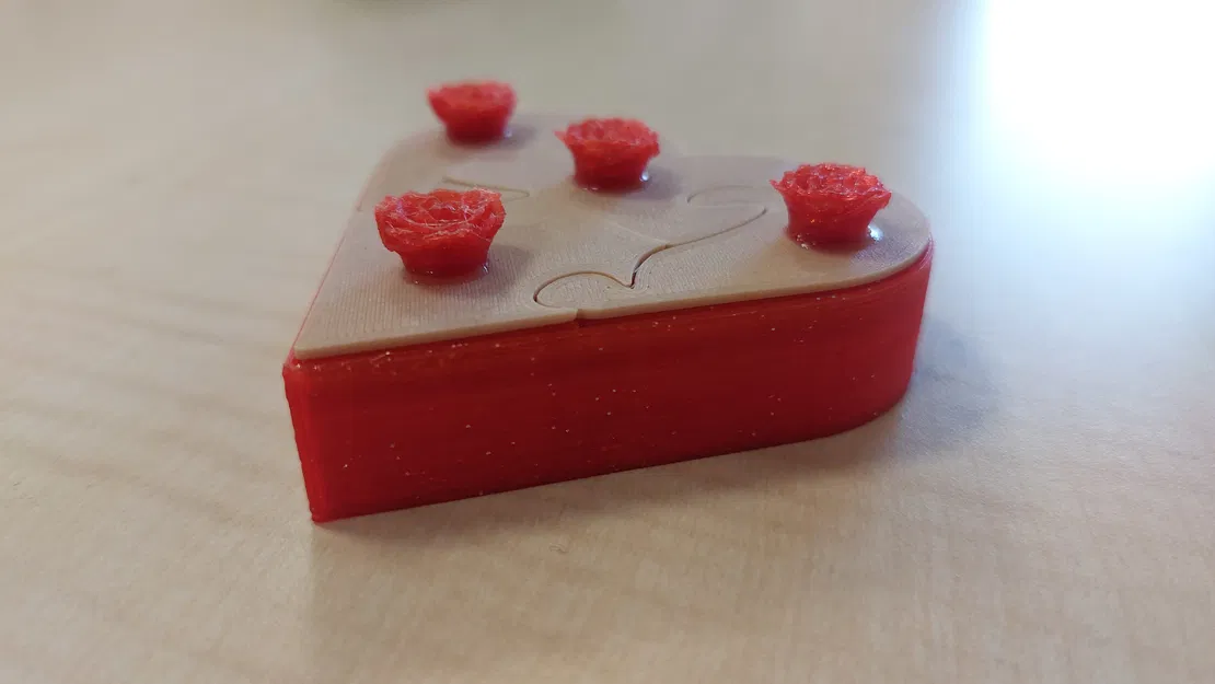 Hộp trang sức xếp hình trái tim (Valentine) - Image 2