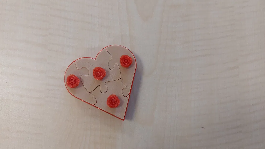 Hộp trang sức xếp hình trái tim (Valentine) - Image 3