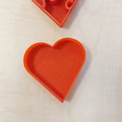 Hộp trang sức xếp hình trái tim (Valentine)