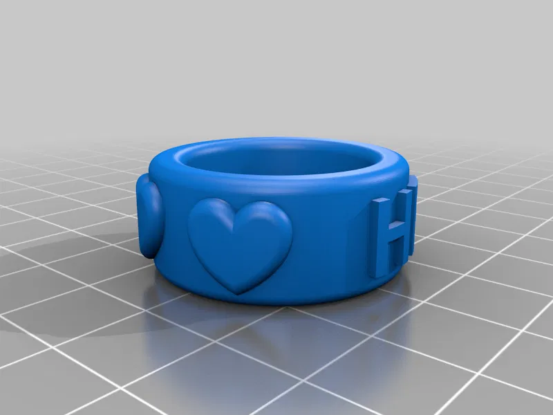 Nhẫn Hình Trái Tim Tình Yêu - Image 3