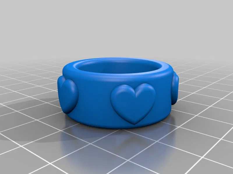 Nhẫn Hình Trái Tim Tình Yêu - Image 5