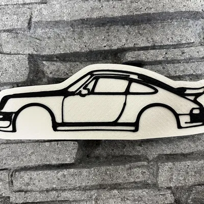 Mô hình xe Porsche 911 in 2 màu