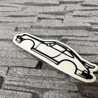 Mô hình xe Porsche 911 in 2 màu