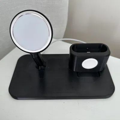 Dock/Kệ Đựng Đa Năng Apple Tối Thượng - iPhone | Apple Watch | AirPods Pro