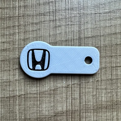 Móc Khóa Honda Kèm Chip Xe Đẩy Hàng