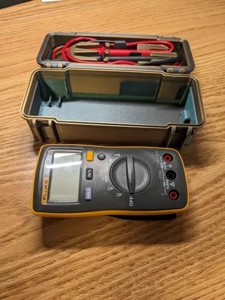 Vỏ Bọc Dày Dặn Cho Fluke 107 Có Đế Cao - Image 1