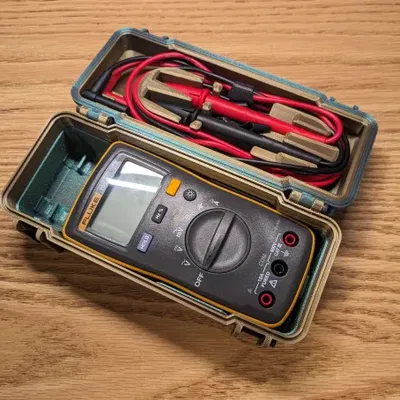 Vỏ Bọc Dày Dặn Cho Fluke 107 Có Đế Cao