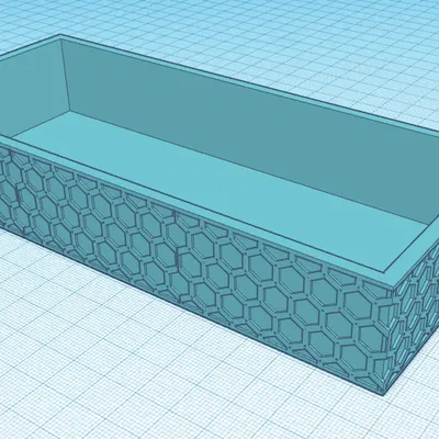 Hộp có hoa văn tổ ong