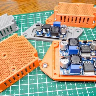 Vỏ Case Module LM2596 Gắn Khung 4040