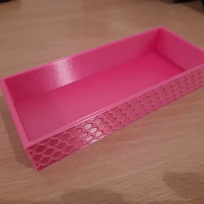 Hộp có hoa văn tổ ong