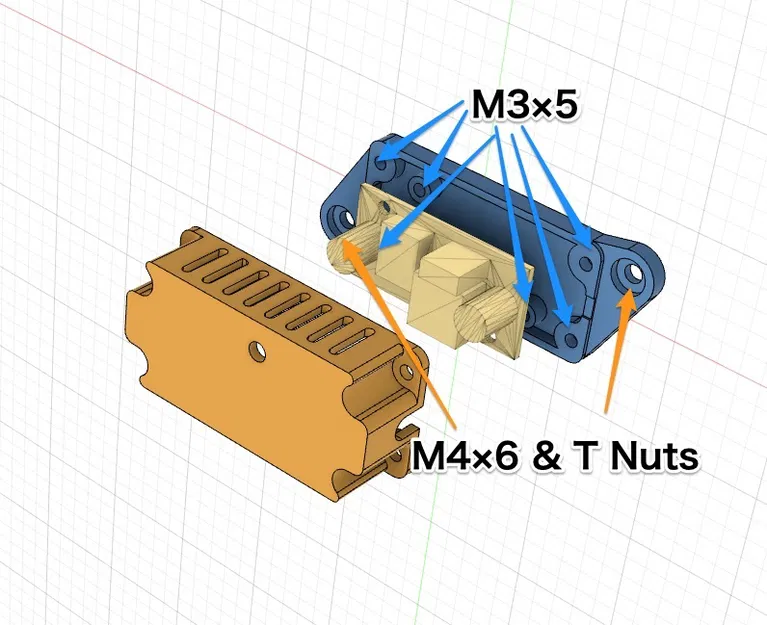 Vỏ Case Module LM2596 Gắn Khung 4040 - Image 11