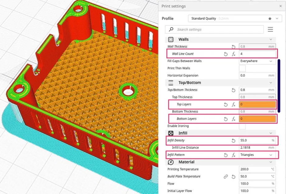 Vỏ Case Module LM2596 Gắn Khung 4040 - Image 12