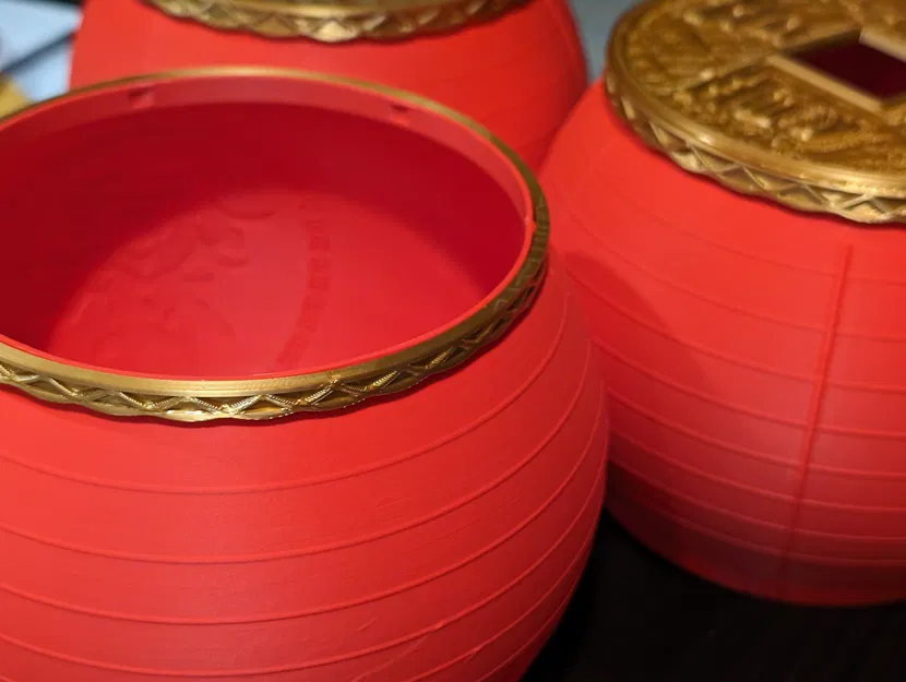 Đèn Lồng Đỏ Phát Sáng Họa Tiết Ẩn Dịp Tết Nguyên Đán - Image 4