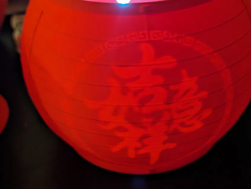 Đèn Lồng Đỏ Phát Sáng Họa Tiết Ẩn Dịp Tết Nguyên Đán - Image 5