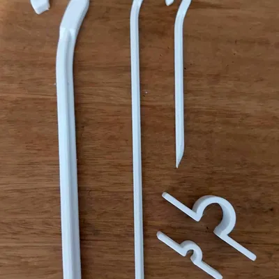 Kệ giữ ống tưới nhỏ giọt Gardena 1/2" và 3/16"