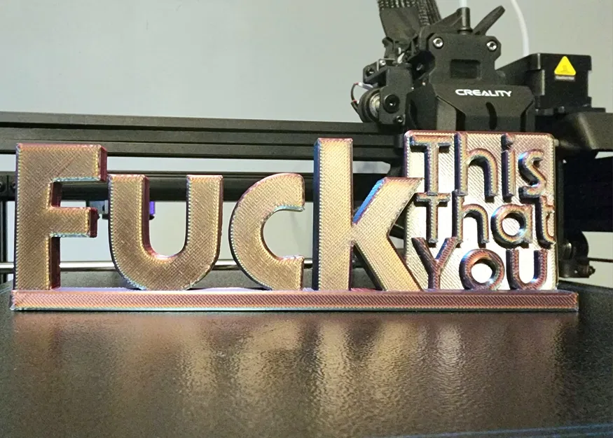 Mô hình "F All Of It" - Image 1