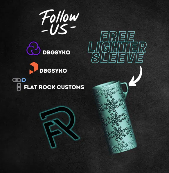 Vỏ Bật Lửa Bông Tuyết Miễn Phí - Image 1