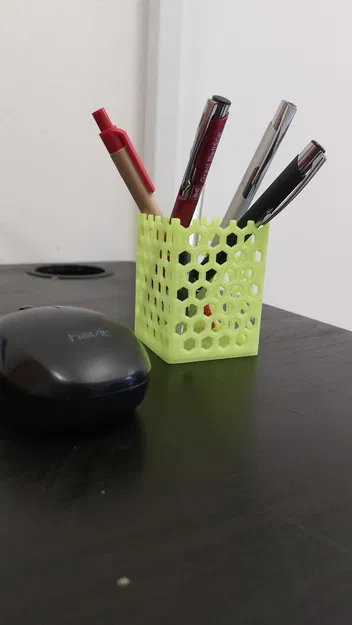 Chỗ Cắm Bút (Họa Tiết Tổ Ong) - Image 2