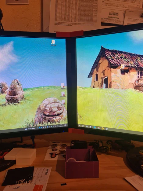 Kệ màn hình kép "Cales Dualscreen" - Image 2