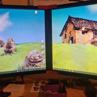 Kệ màn hình kép "Cales Dualscreen"