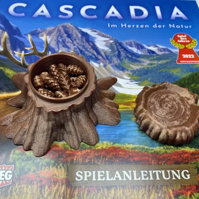 Hộp Gốc Cây CASCADIA (có nam châm)