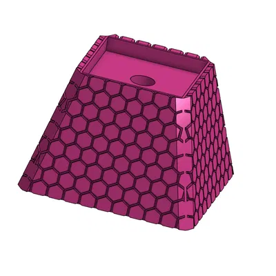 Chân đế hương hình kim tự tháp