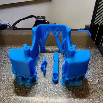 ELEGOO NEPTUNE 3 PRO/PLUS/MAX DUAL 5015 QUẠT THỔI CHỤP VỚI NGÀM CAMERA VÒI PHUN 8MM