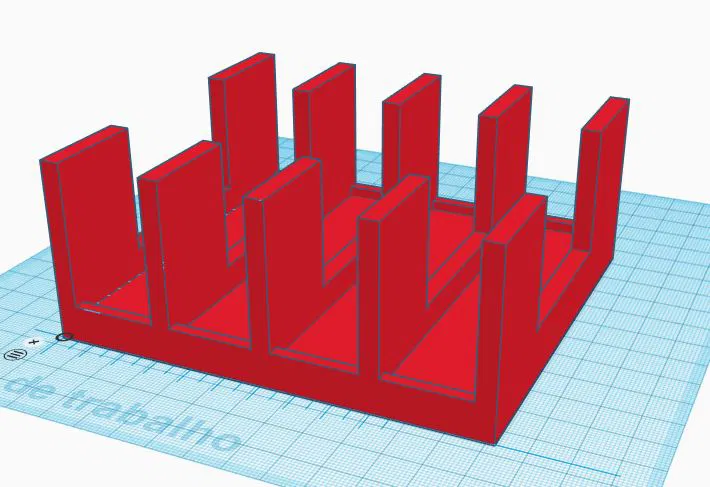 Giá Đỡ Dọc Cho 4 Bộ Chuyển Đổi Mini Blackmagic - Image 1