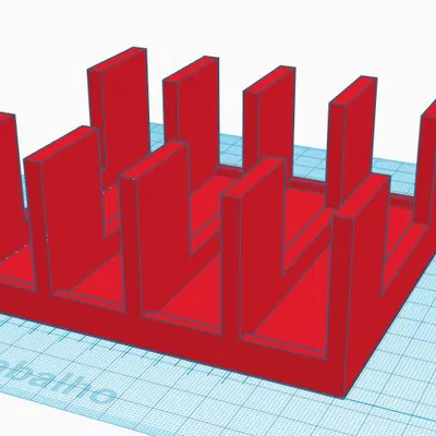 Giá Đỡ Dọc Cho 4 Bộ Chuyển Đổi Mini Blackmagic