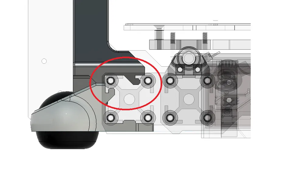 Chân chống rung bằng bóng Squash cho Prusa i3 mk3s - Image 2