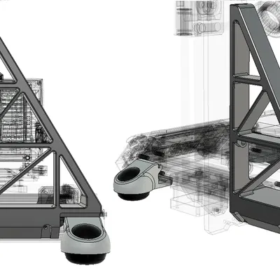 Chân chống rung bằng bóng Squash cho Prusa i3 mk3s