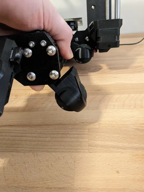 Chân Nâng Máy In Prusa MK4 Kiểu Banh Squash Gắn Không Cần Dụng Cụ - Image 4