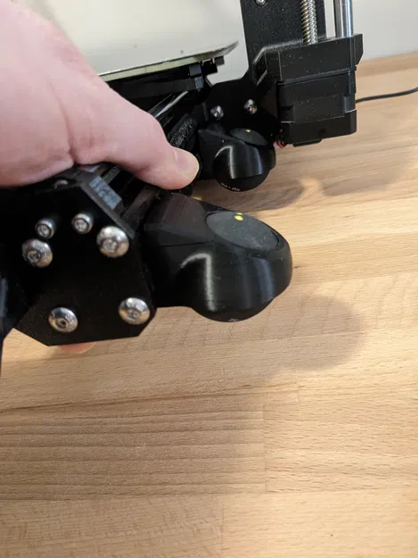 Chân Nâng Máy In Prusa MK4 Kiểu Banh Squash Gắn Không Cần Dụng Cụ - Image 5