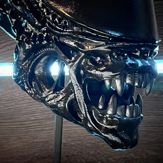 Tượng Xenomorph - Mô hình 3D - Image 6
