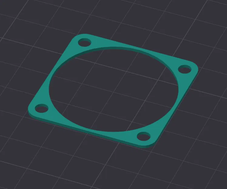 QIDI 40mm quạt tản nhiệt đệm/gioăng - Image 1