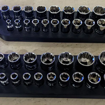 Khay Đựng Tuýp Từ Tính SAE & Metric của Harbor Freight