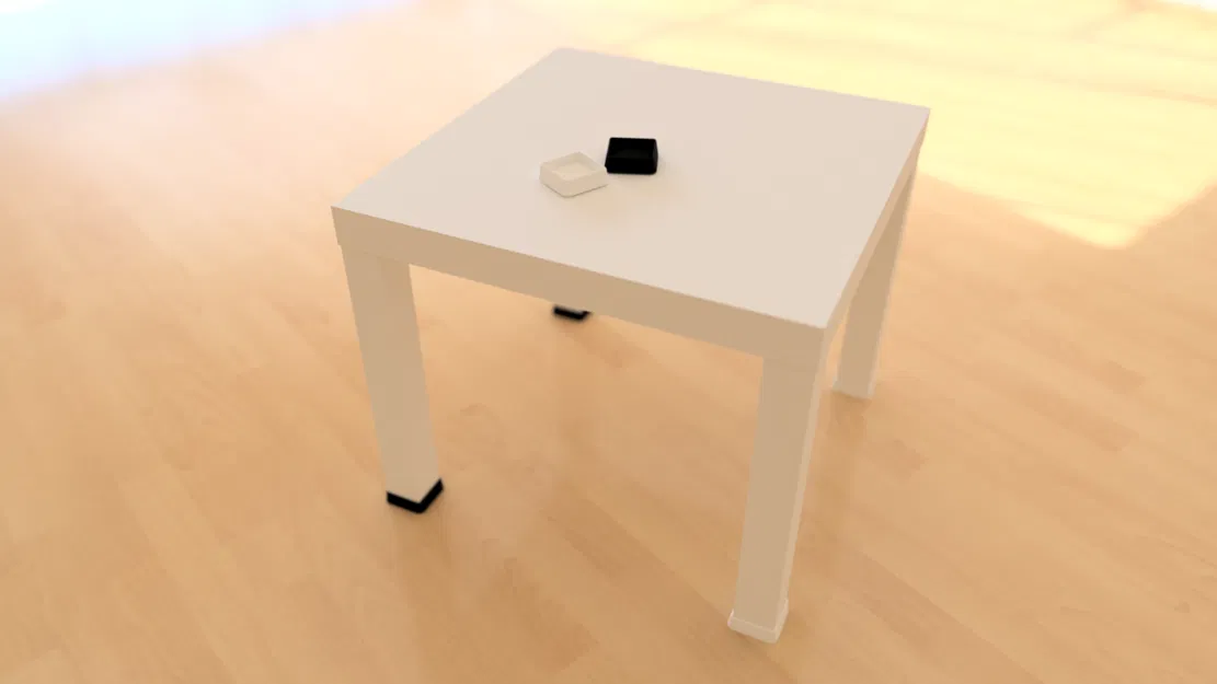 Chân bàn IKEA LACK bằng TPU giúp tiêu âm - Image 1