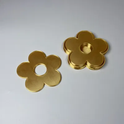 Bộ Đế Lót Ly & Kệ Hoa Cúc, Đựng Được 4 Ly