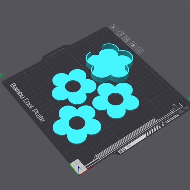 Bộ Đế Lót Ly & Kệ Hoa Cúc, Đựng Được 4 Ly - Image 5