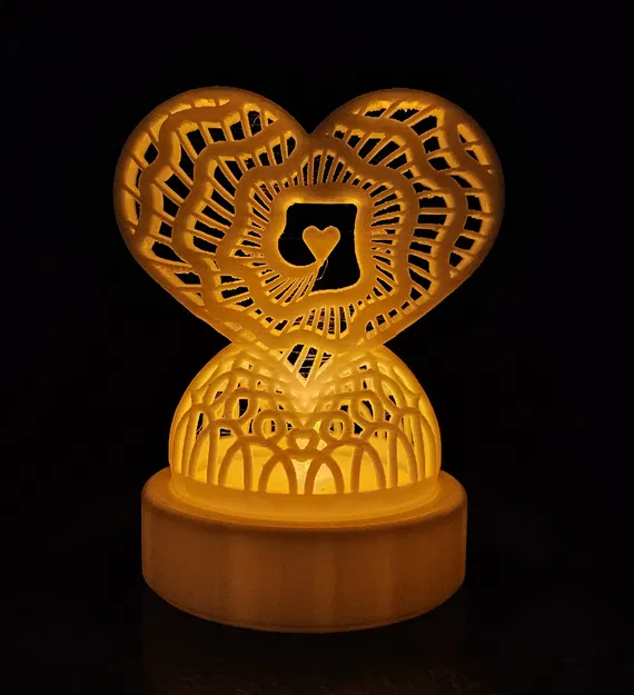 Chụp Đèn Trà Hình Trái Tim Mạng Nhện (Lễ Cưới, Kỷ Niệm, hoặc Ngày Valentine) - Image 1