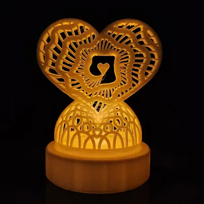 Chụp Đèn Trà Hình Trái Tim Mạng Nhện (Lễ Cưới, Kỷ Niệm, hoặc Ngày Valentine)