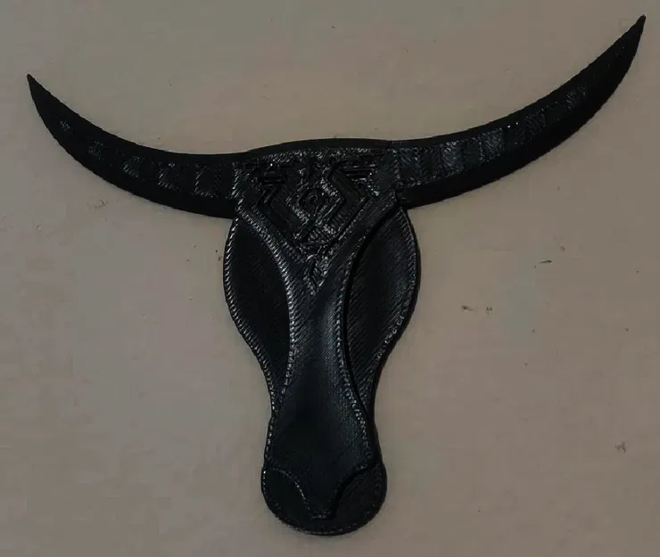 Mô hình Đầu Bò Trang Trí - Image 1