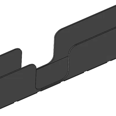 Hộp Gridfinity 1x6 và 1x7 Không Lỗ Nam Châm
