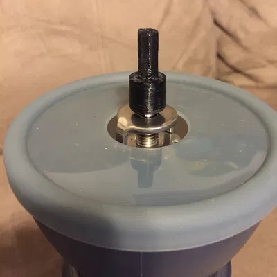 Adapter Hario Skerton (Trụ Tay Cầm Tròn) Cho Máy Khoan hoặc Tua Vít Điện