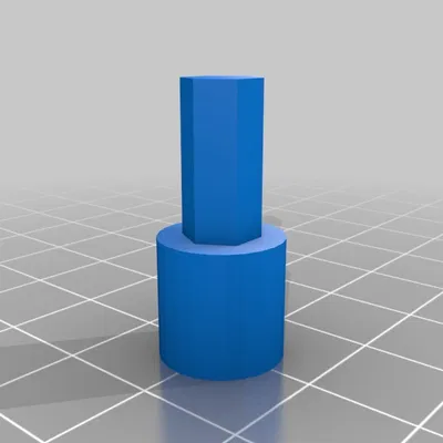 Adapter Hario Skerton (Trụ Tay Cầm Tròn) Cho Máy Khoan hoặc Tua Vít Điện