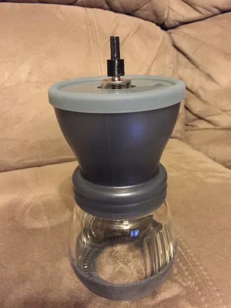 Adapter Hario Skerton (Trụ Tay Cầm Tròn) Cho Máy Khoan hoặc Tua Vít Điện - Image 5