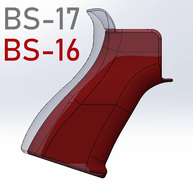 Tay Cầm Súng BS-16 (Hỗ Trợ In Đa Họa Tiết) - Image 2