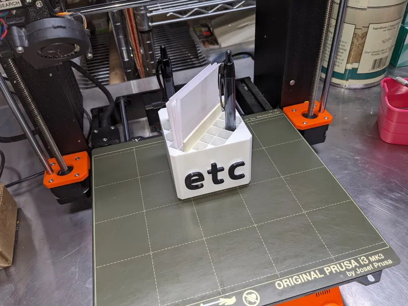 Kệ Đựng Bút Và Giấy Ghi Chú - Thiết Kế Etc - Image 1