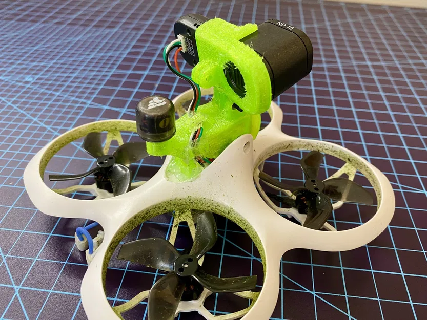 Mount Runcam Thumb Pro cho Cetus X - Image 3