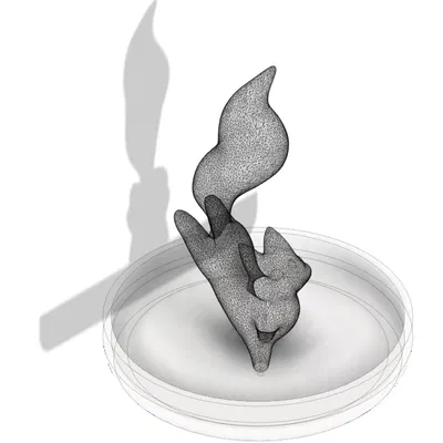 Khay Đựng Nhẫn Hình Cáo Đang Nhảy Múa